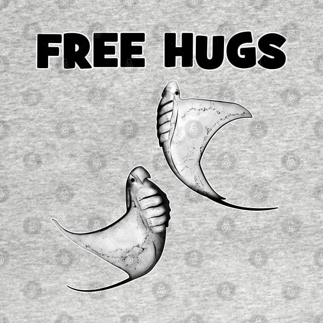 Free Hugs by NicGrayTees